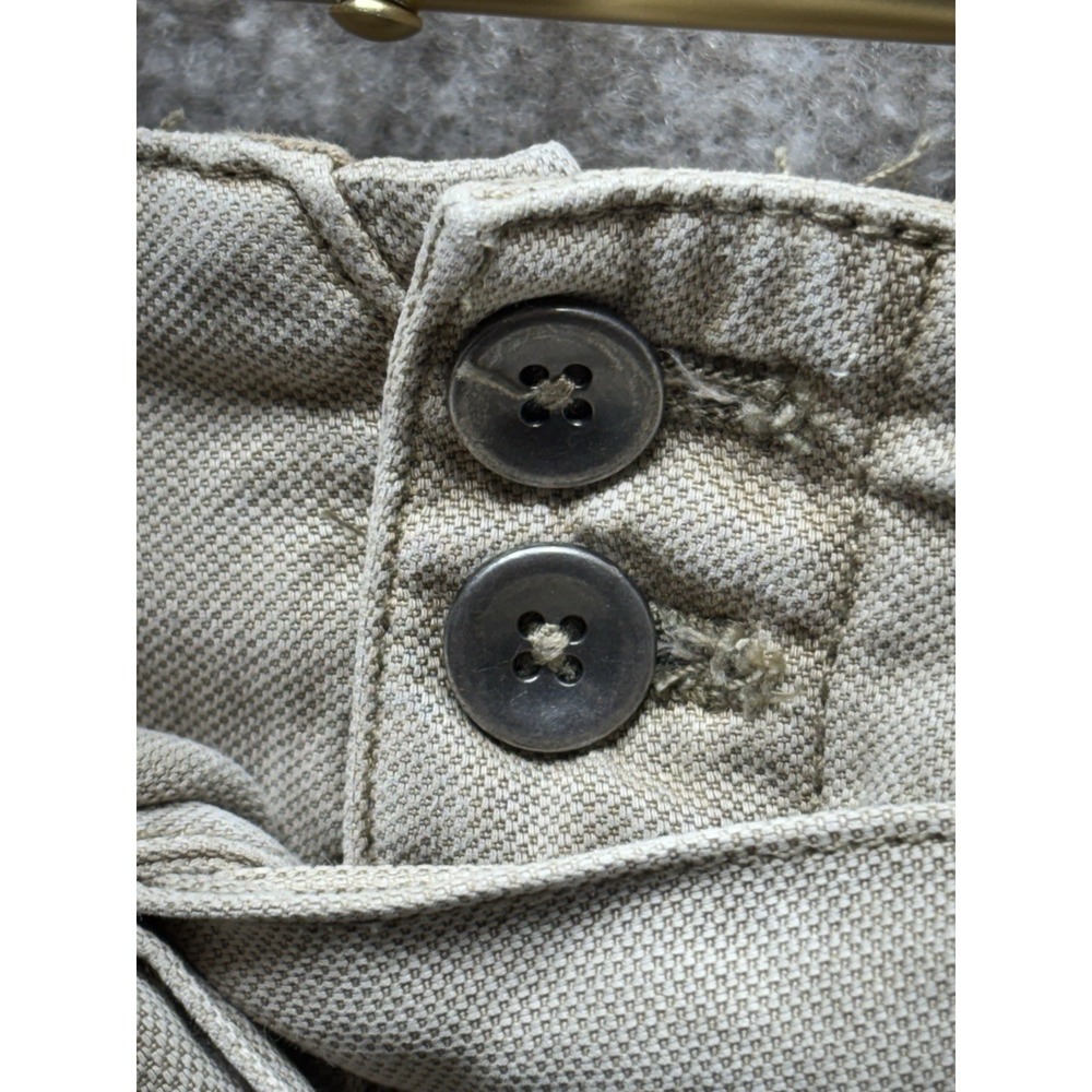 Free People Wide Leg Relaxed Fit Pleated Tie Waist Pant Size 6 Begie HR HW EUC - Picture 2 of 5